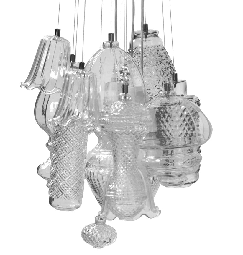 KARMAN CERAUNAVOLTA Composition Pendant SE1342S 00A / SE1342T 00A / SE1343S 00C / SE1343T 00C / SE1341S 00D / SE1341T 00D.