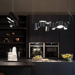 Oluce Dancing Queen 456 Pendant Lamp – Adjustable LED Suspension by Victor Vasilev.
