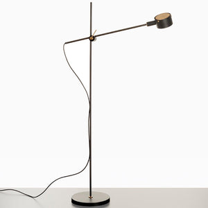 G.O. 352 Floor Lamp – Italian Minimalist Design, Adjustable Arm.