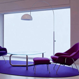 Oluce Coupé 3320/R Floor Lamp – Italian Arched Designer Light.