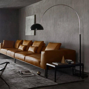 Oluce Coupé 3320/R Floor Lamp – Italian Arched Designer Light.