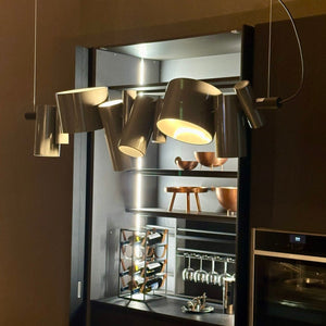 Oluce Dancing Queen 456 Pendant Lamp – Adjustable LED Suspension by Victor Vasilev.