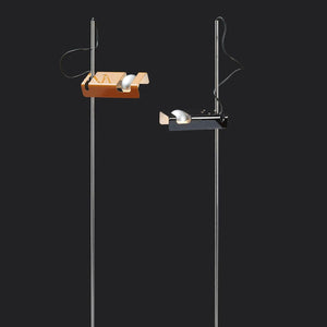 Spider 3319 Floor Lamp – Joe Colombo Iconic Italian Design, 1965.