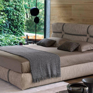 Oluce Superluna 397 LED Floor Lamp – Italian Luxury Design, Rotating Hemispheres.