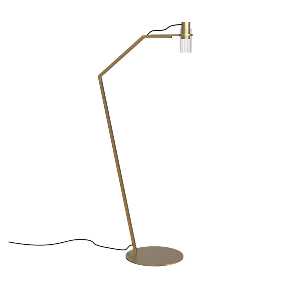 TOOY Lei Floor Lamp - Titanium / Clear glass