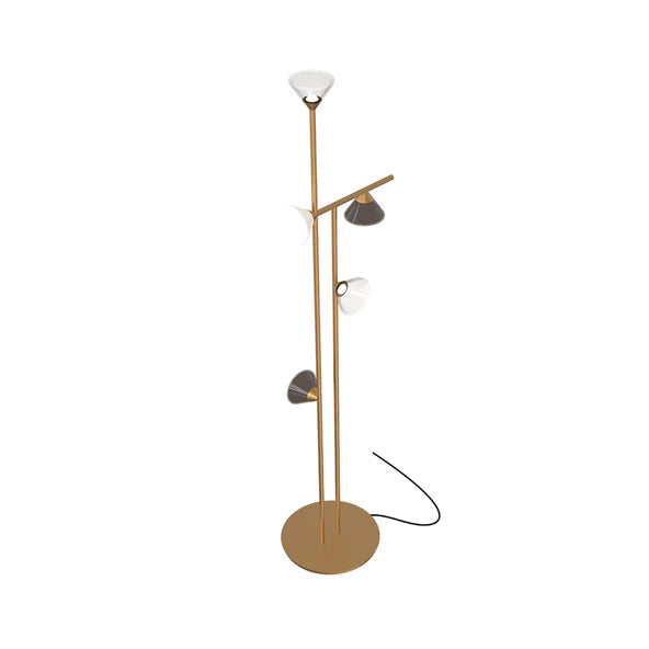 TOOY Linfa Floor Lamp - Opaque nickel
