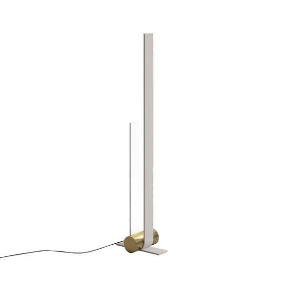TOOY Nastro 563.62 Outdoor Floor Lamp - Beige frame with greenish grey cylinder