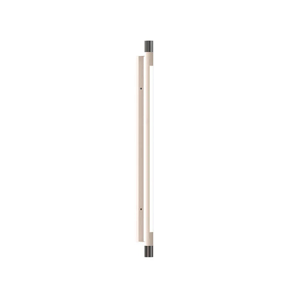 TOOY Thula Wall Light - Black frame with nickel tips / Small : 52cm