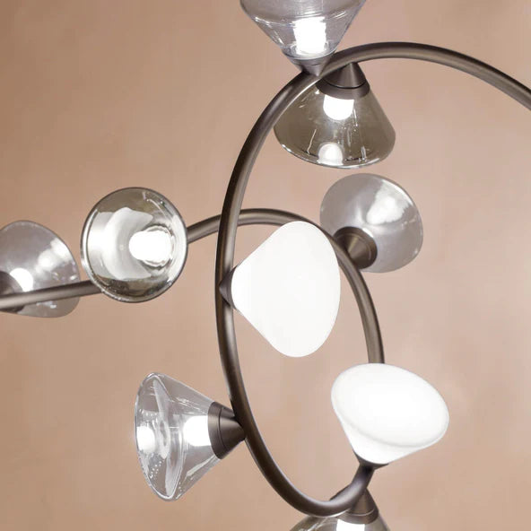 TOOY Linfa Linear Pendant Light - Hot gold / Small : 80cm