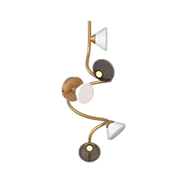 TOOY Linfa Wall Light - Titanium / Small : 44cm