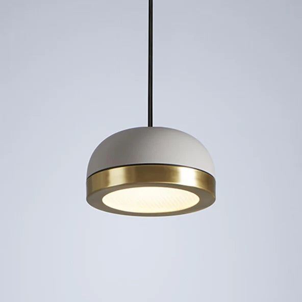 TOOY Molly Suspension Pendant Light - Sand grey / Pewter / Small : 15cm