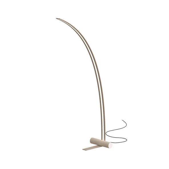 TOOY Nastro 563.63 and 563.64 Floor Lamp - Beige frame with terracotta cylinder / Short : 97cm
