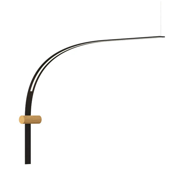 TOOY Nastro 563.47 Wall Light - Beige frame with greenish grey cylinder