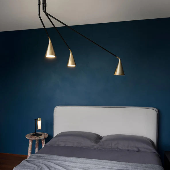 TOOY Gordon Ceiling Light - 3 Shades - Matt black