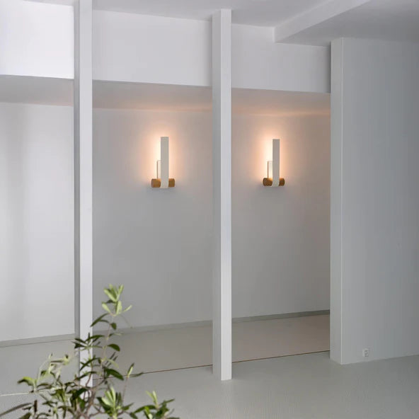 TOOY Nastro 563.42 Outdoor Wall Light - Black frame with greenish grey cylinder
