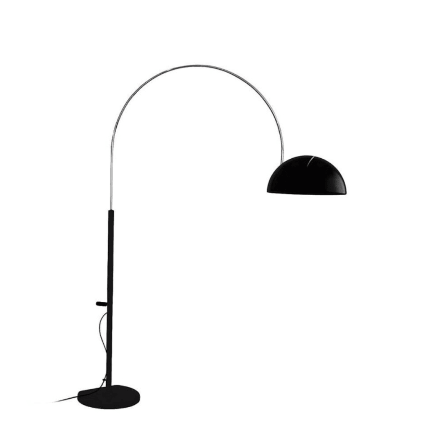 Oluce Coupé 3320/R Floor Lamp – Italian Arched Designer Light.