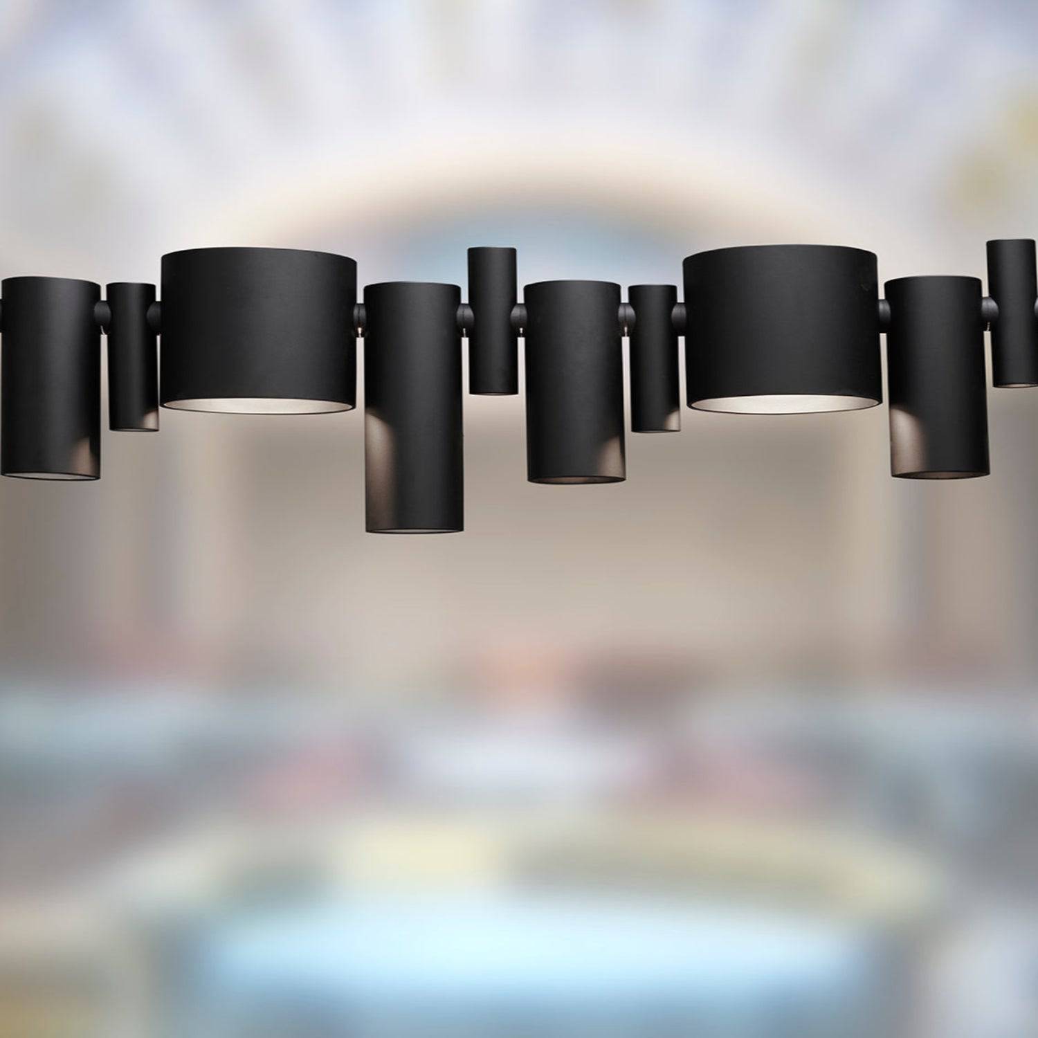 Oluce Dancing Queen 456 Pendant Lamp – Adjustable LED Suspension by Victor Vasilev.